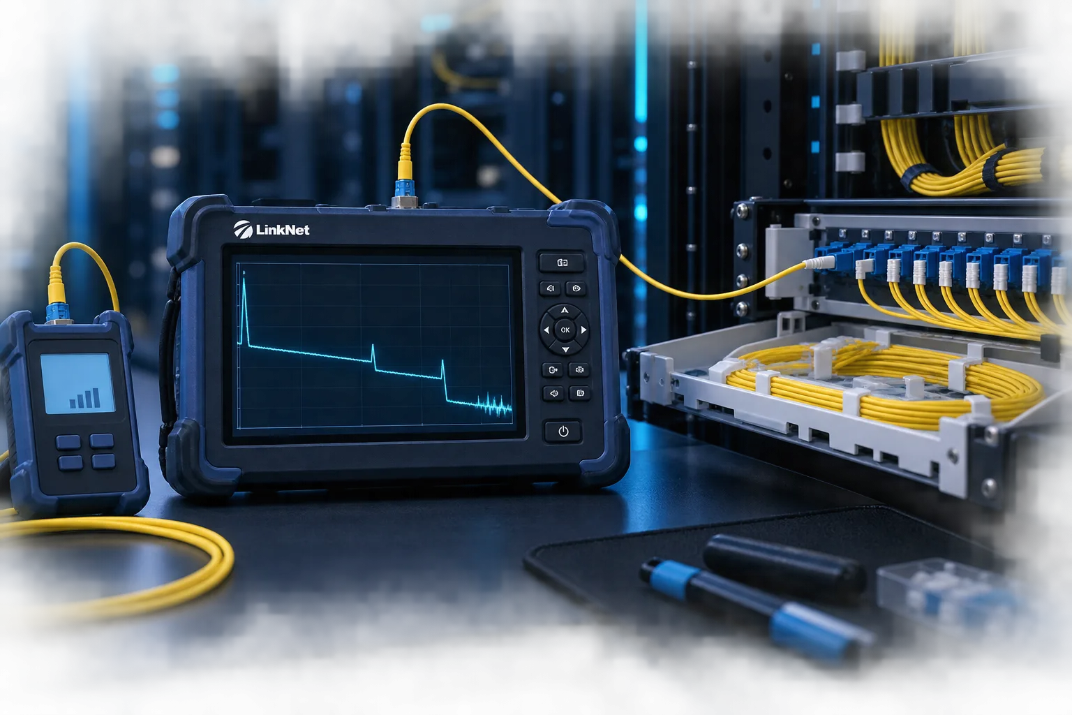 Fusion splicing, ODF ტერმინაცია და OTDR ტესტირება
